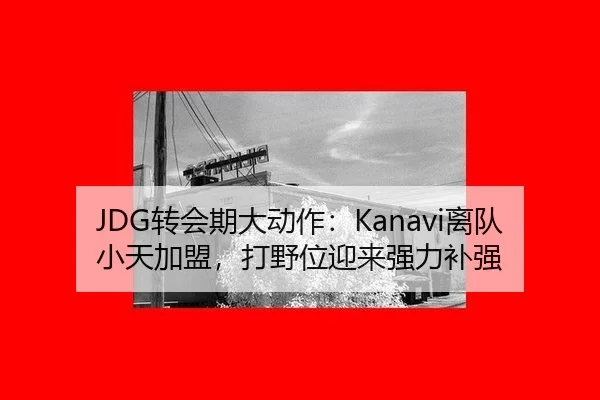 JDG转会期大动作：Kanavi离队小天加盟，打野位迎来强力补强
